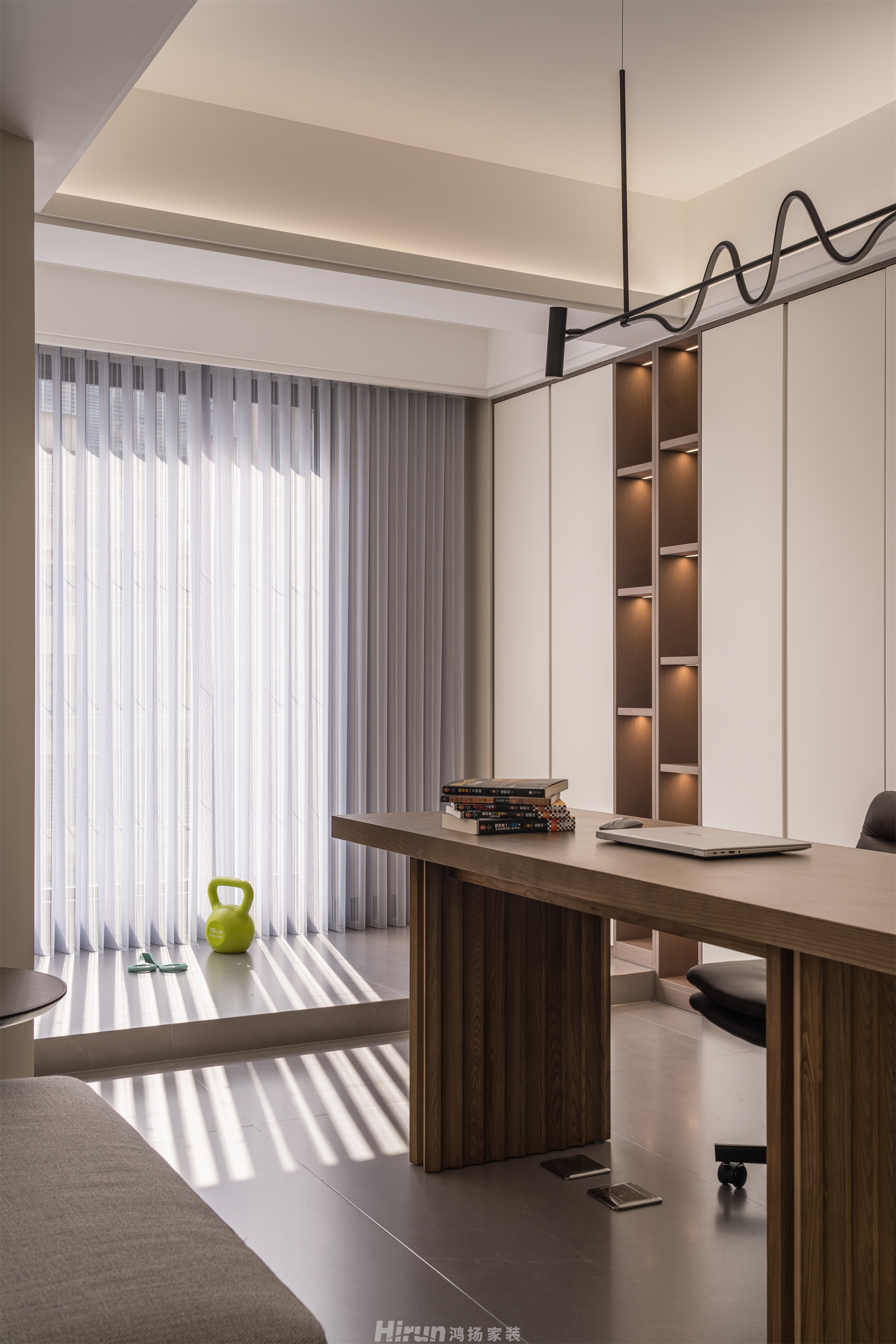 西子上莊157㎡雅致現(xiàn)代四居室 裝修案例實(shí)景圖-17