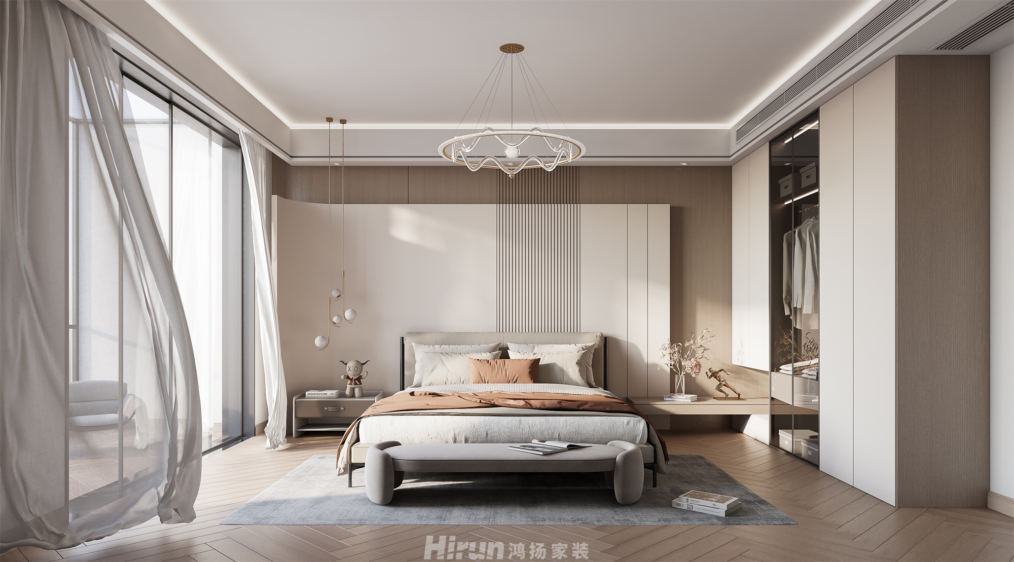 培文府600㎡北歐之光別墅 裝修案例效果圖-7