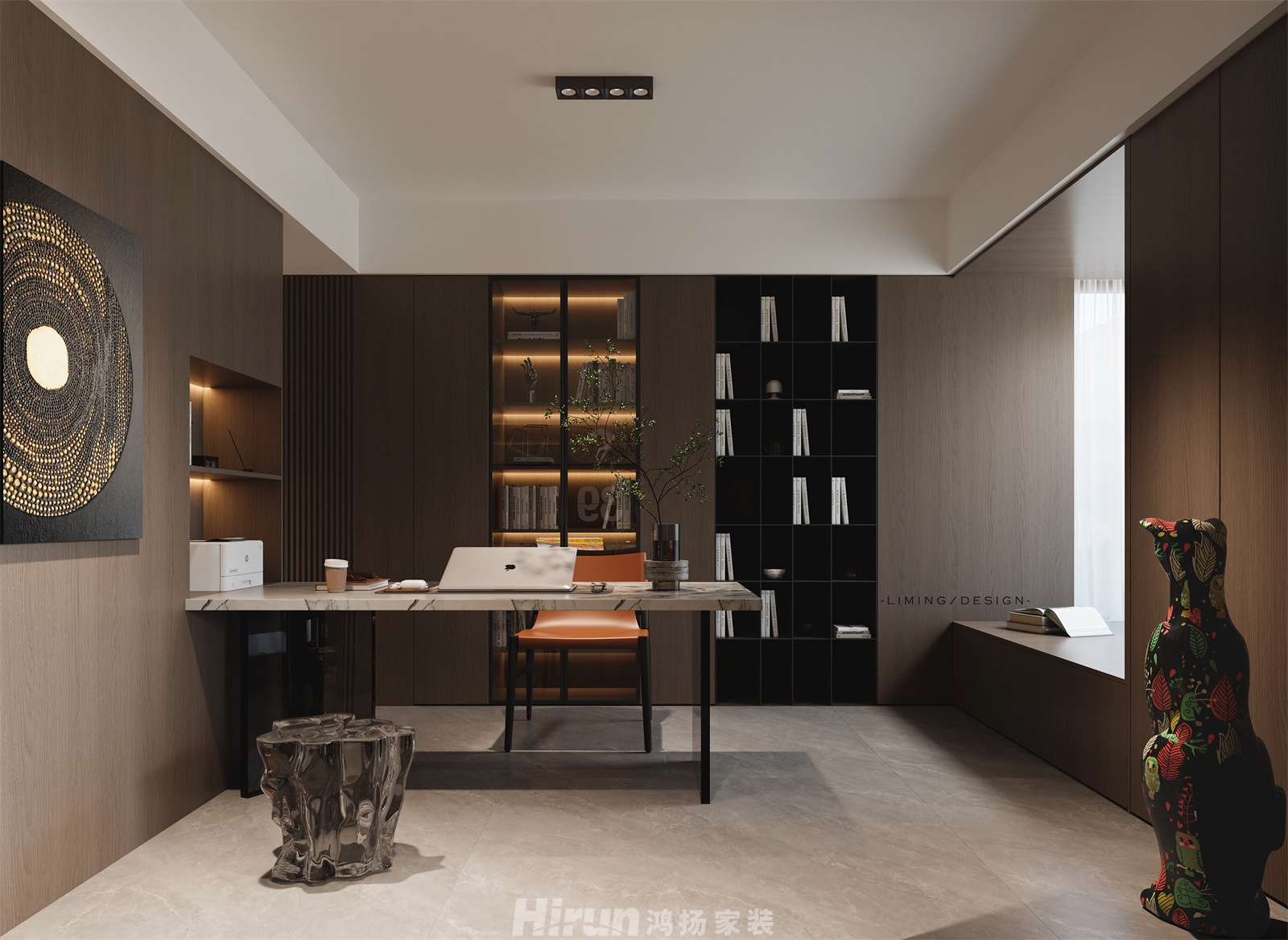 歐洲城220㎡新裝飾主義大平層 裝修案例效果圖-9