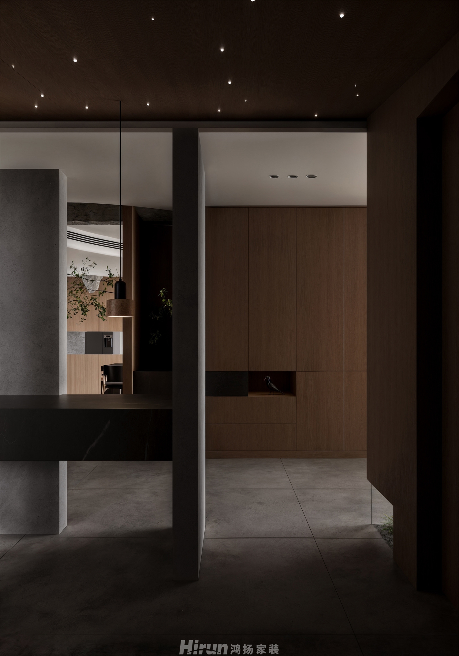 星大星悅灣243㎡雅致現(xiàn)代五居室 裝修案例效果圖-8