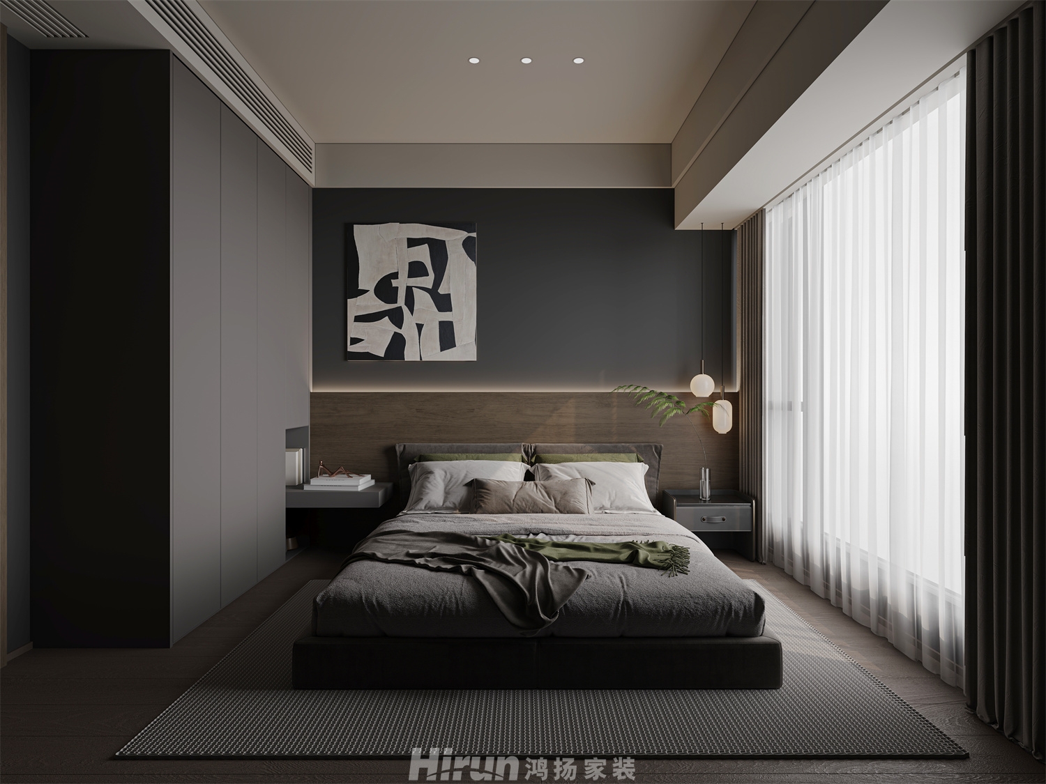 新城明昱東方500㎡新裝飾主義別墅 裝修案例效果圖-19