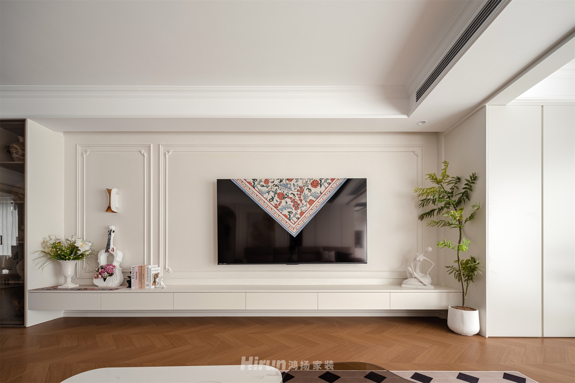 建發央著135㎡異域風情四居室 裝修案例實景圖-1