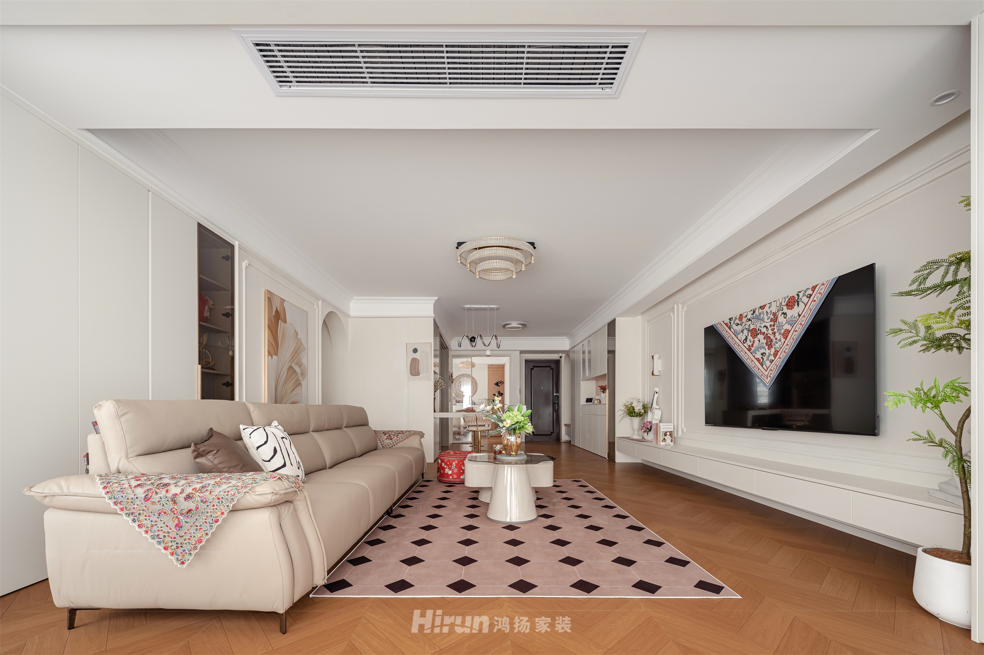 建發央著135㎡異域風情四居室 裝修案例實景圖-16