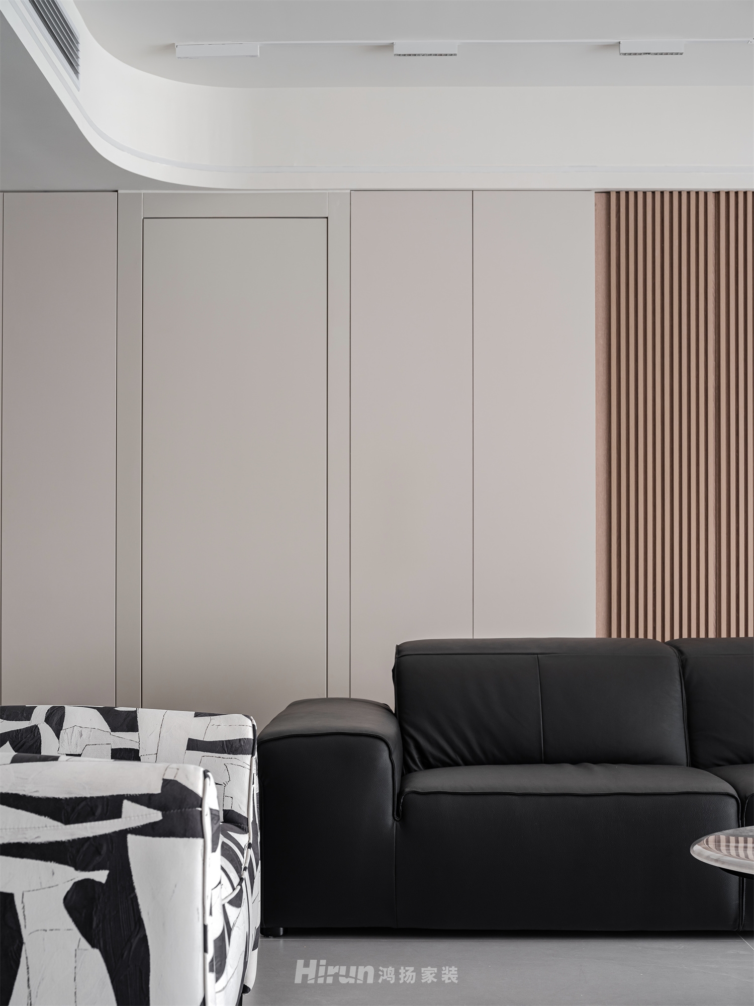 建發(fā)央著135㎡新裝飾主義四居室 裝修案例實景圖-17