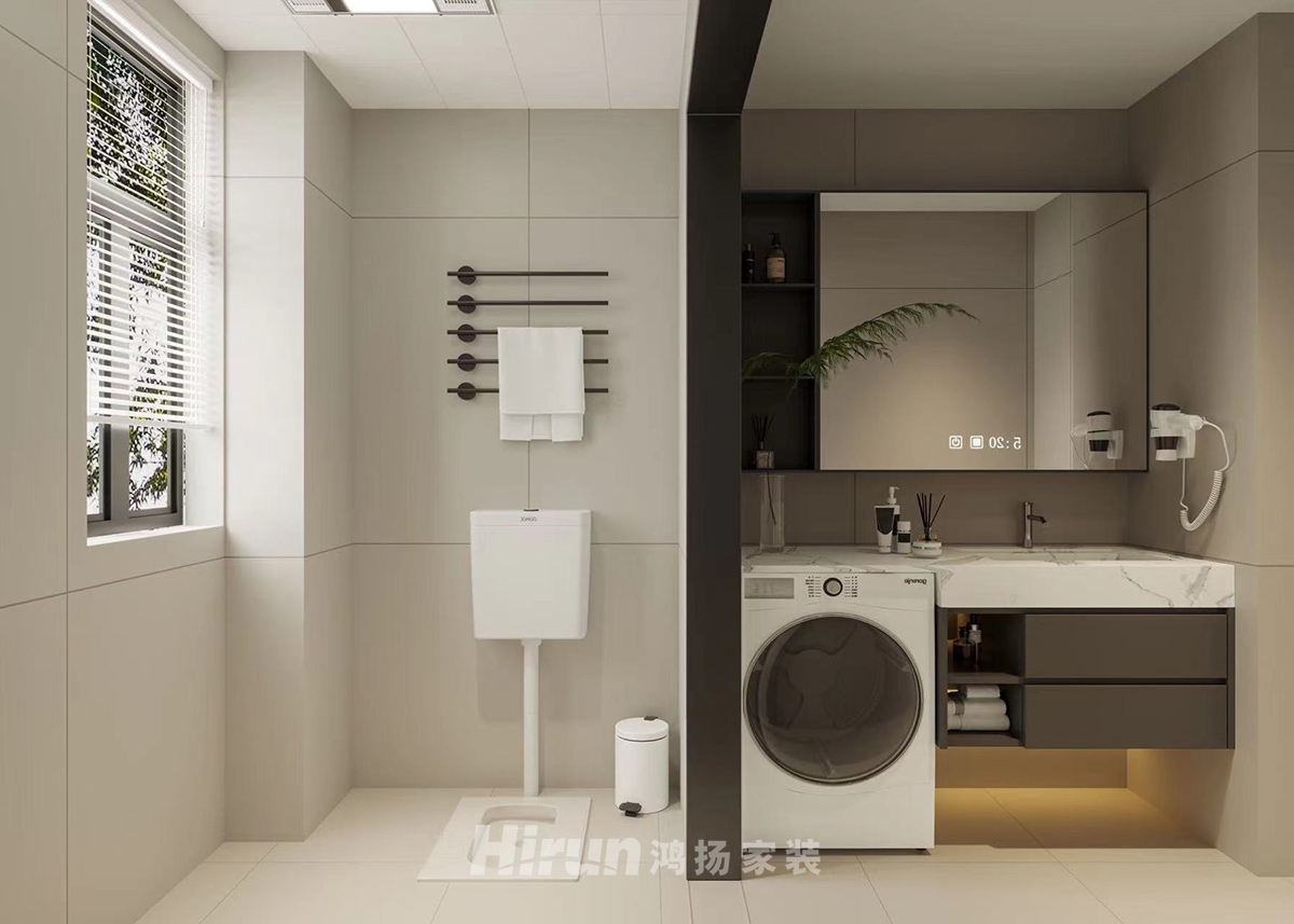 海棠灣300㎡意境東方別墅 裝修案例效果圖-7