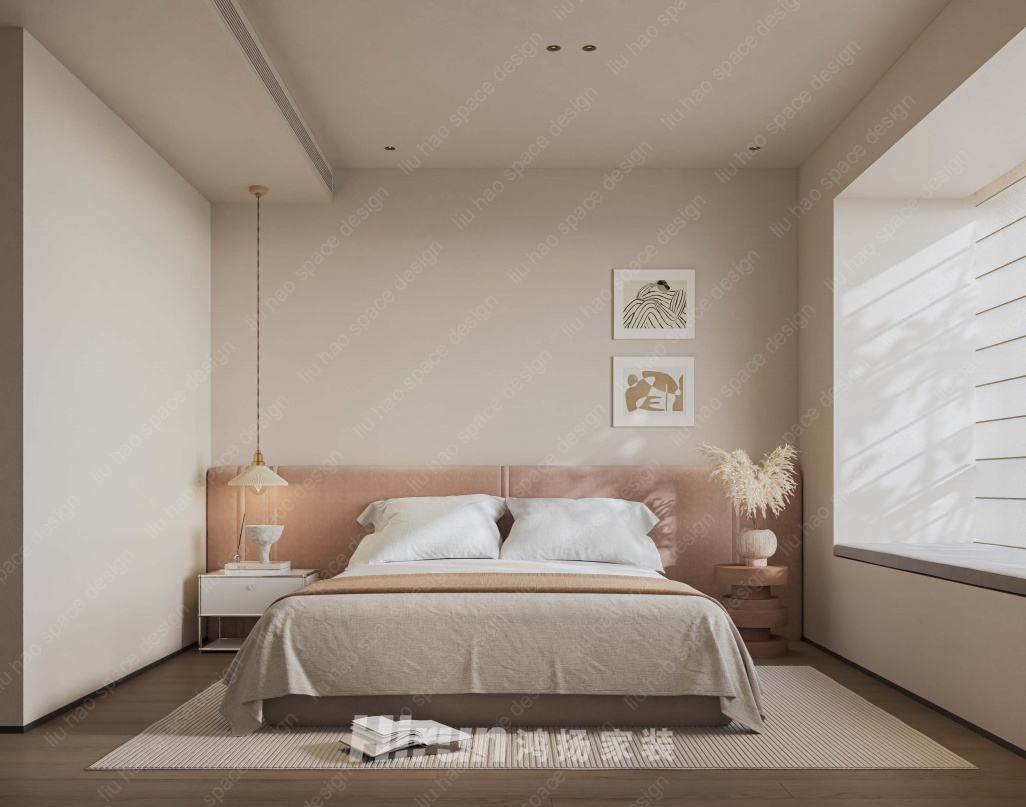 長沙悅府170㎡北歐之光四居室 裝修案例效果圖-5