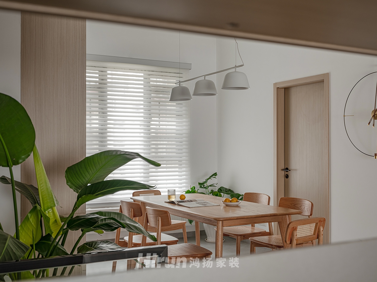 江山帝景180㎡北歐之光三居室 裝修案例實景圖-1