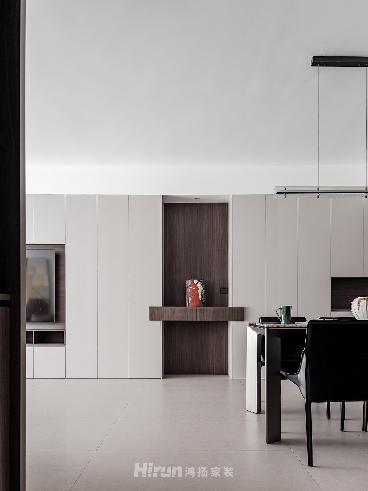 天城府120㎡雅致現代三居室 裝修案例實景圖-4