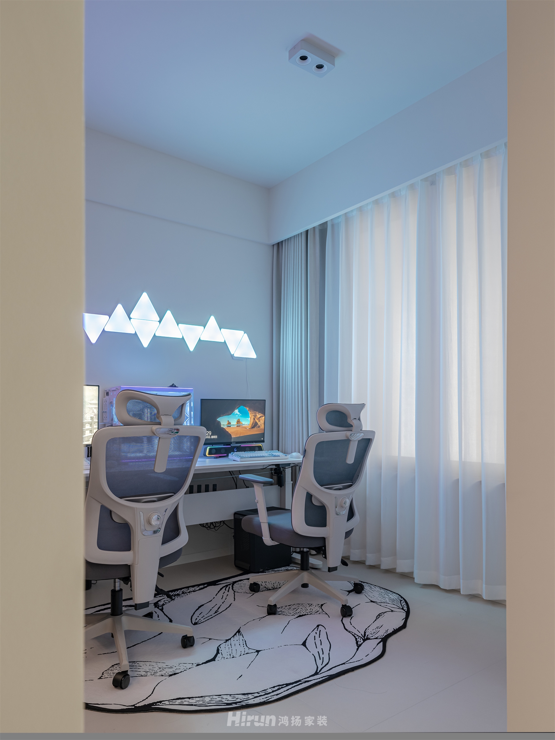 匯景公園150㎡北歐之光四居室 裝修案例實景圖-15