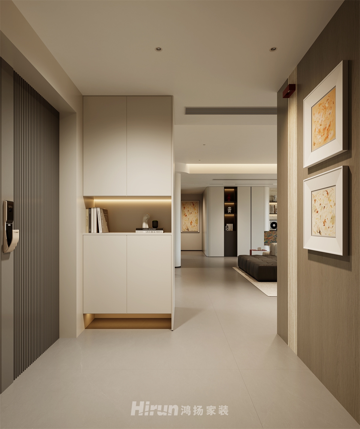 長(zhǎng)沙潤(rùn)府190㎡優(yōu)雅繽紛大平層 裝修案例效果圖-9