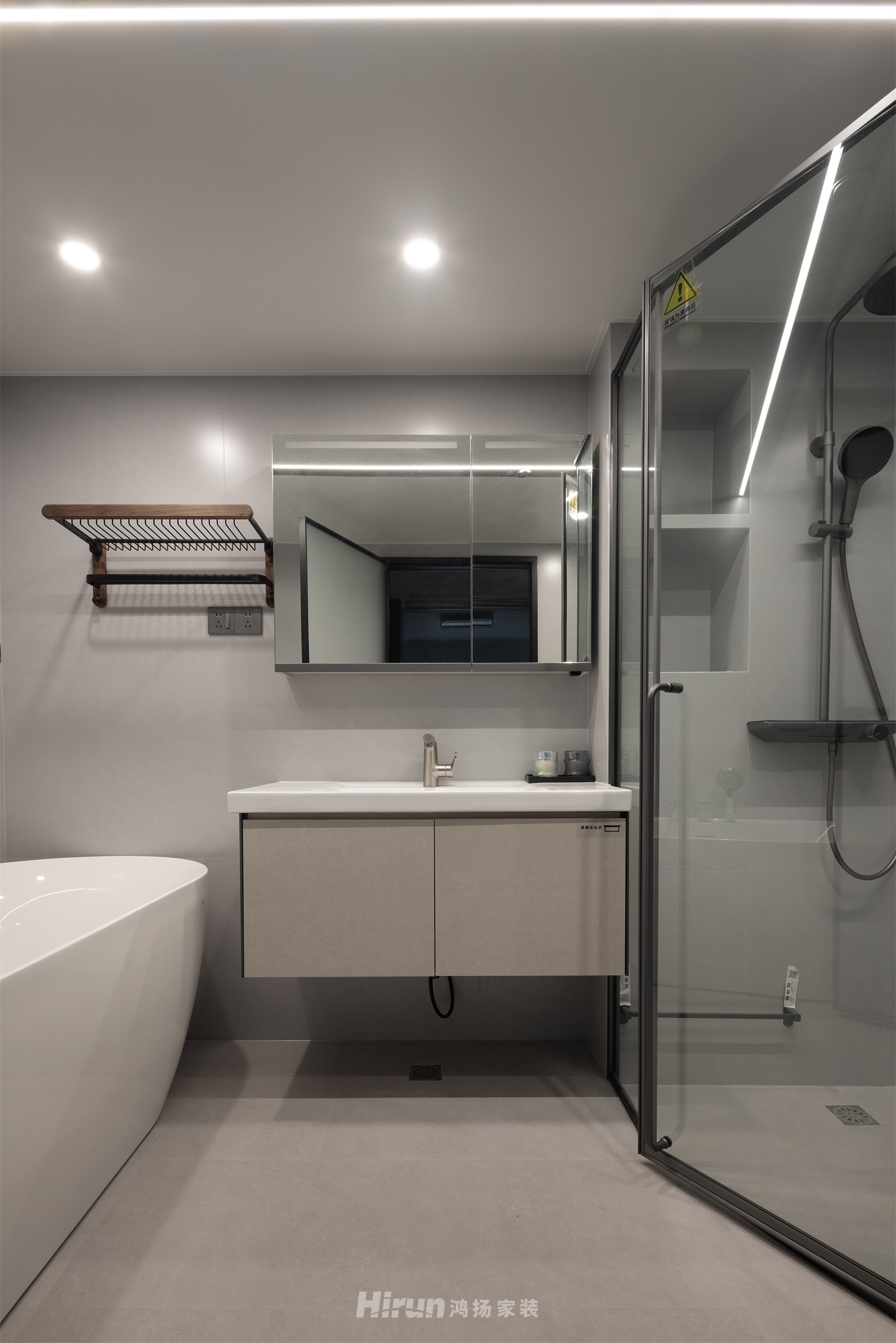 象山國(guó)際225㎡新裝飾主義大平層 裝修案例實(shí)景圖-11