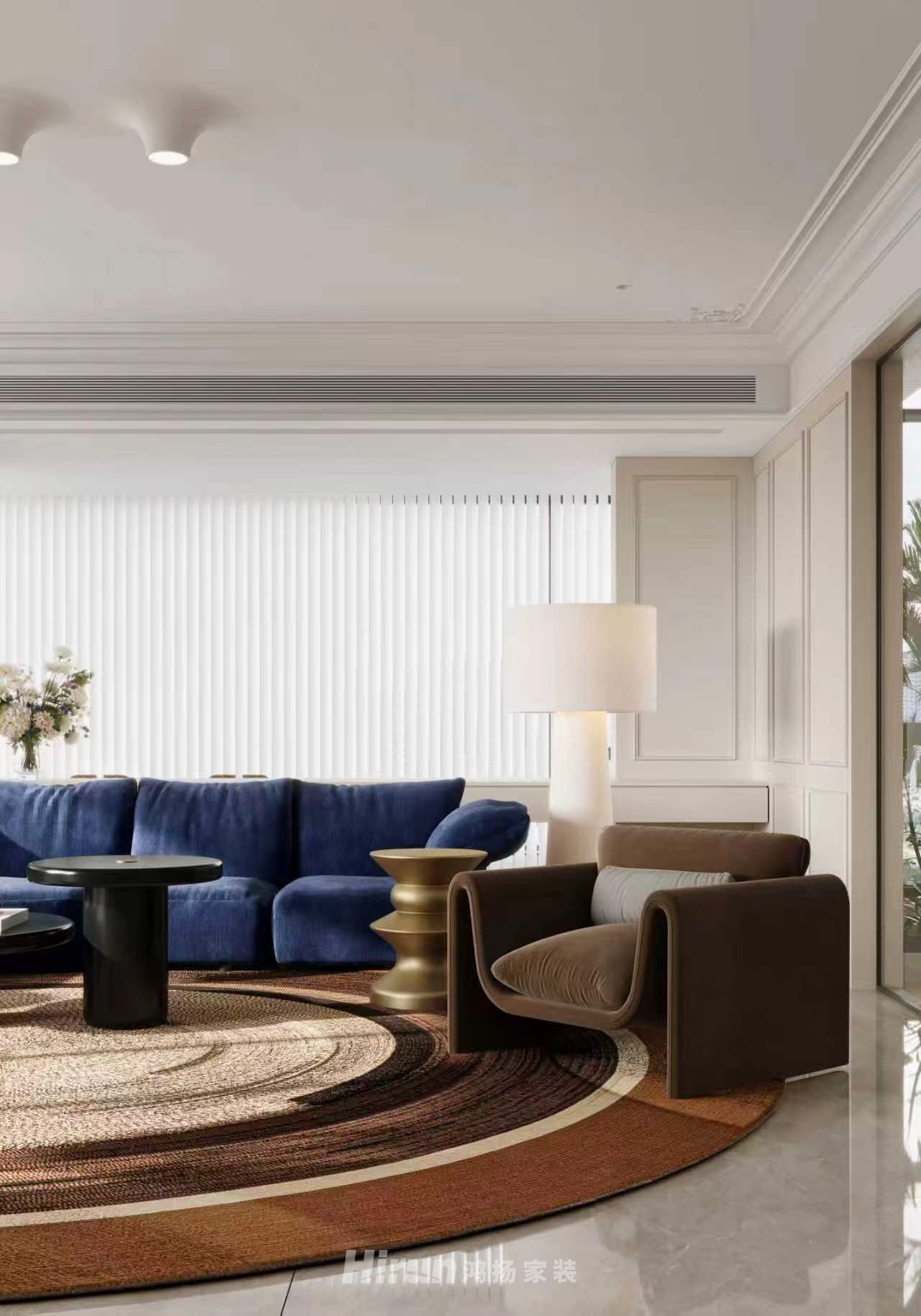 夢想麓隱桐溪300㎡新裝飾主義大平層 裝修案例效果圖-7