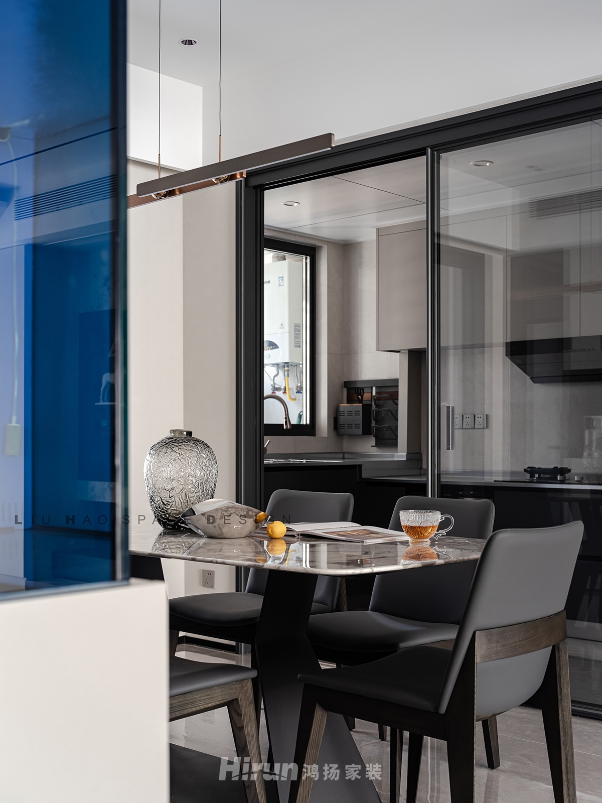 越秀湘江星匯城180㎡雅致現代四居室 裝修案例實景圖-8