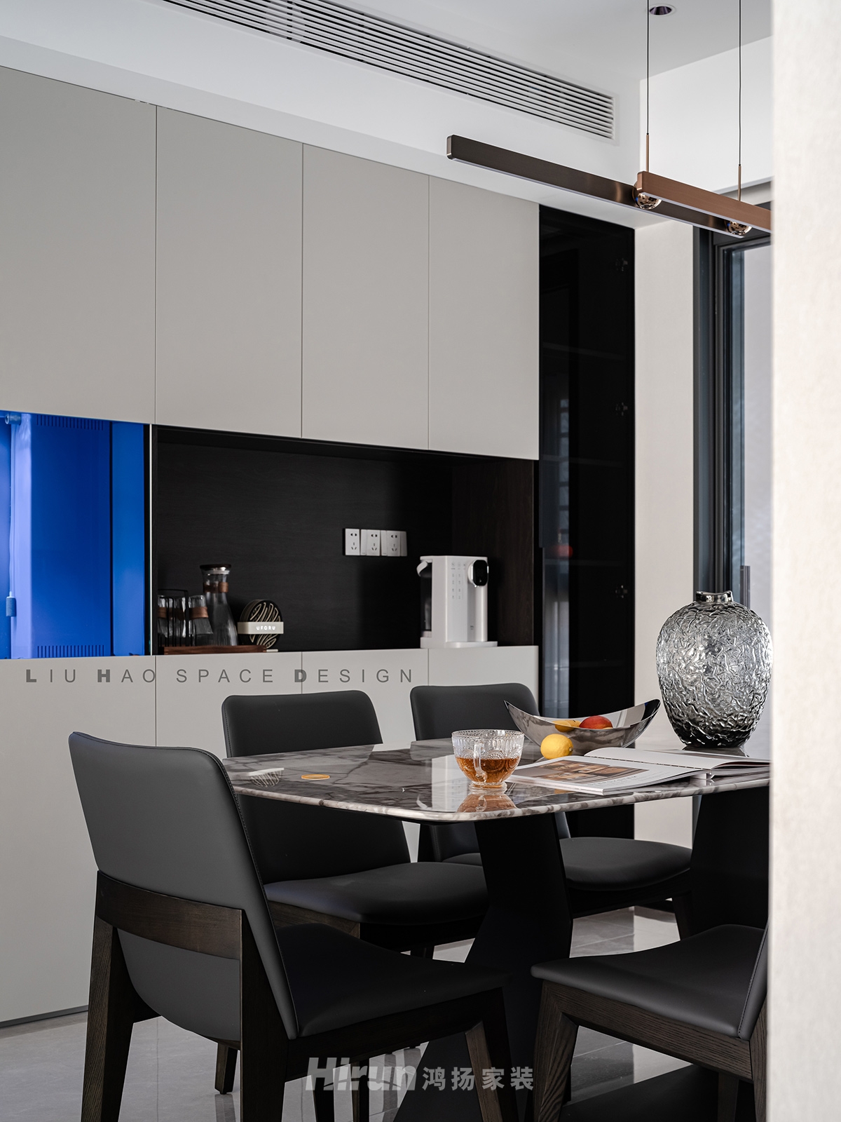 越秀湘江星匯城180㎡雅致現代四居室 裝修案例實景圖-4