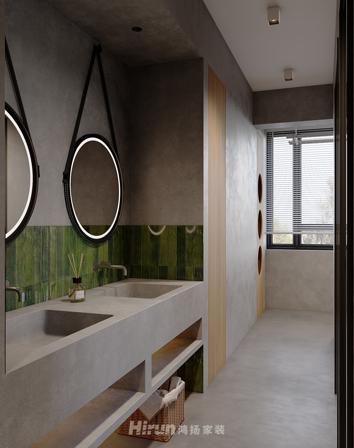 山水藍天260㎡工業再造別墅 裝修案例效果圖-16