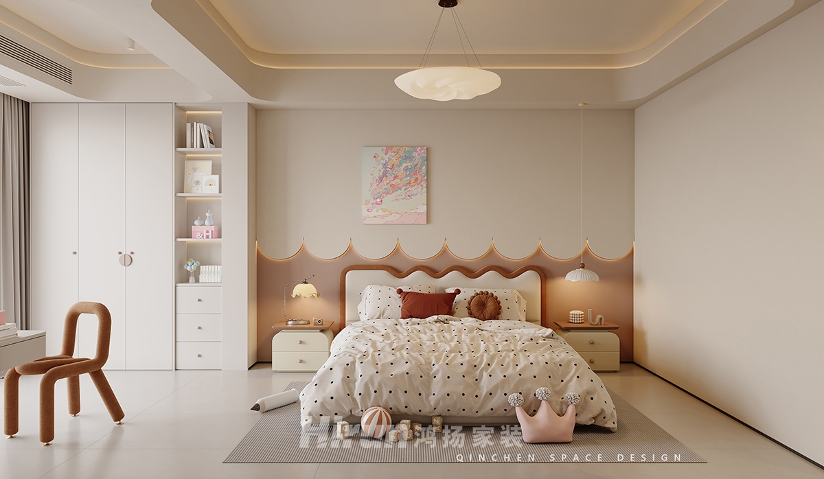 珠江88墅500㎡極簡(jiǎn)侘寂別墅 裝修案例效果圖-7