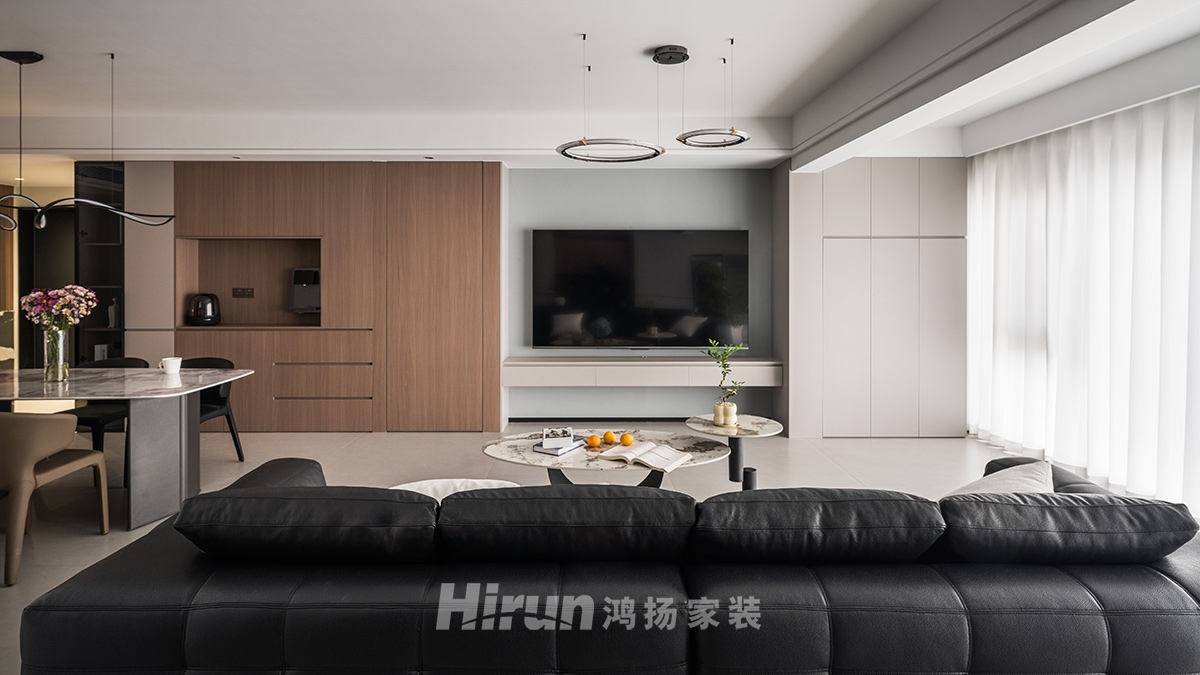 建發(fā)玖洲和璽160㎡新裝飾主義四居室 裝修案例實景圖-2