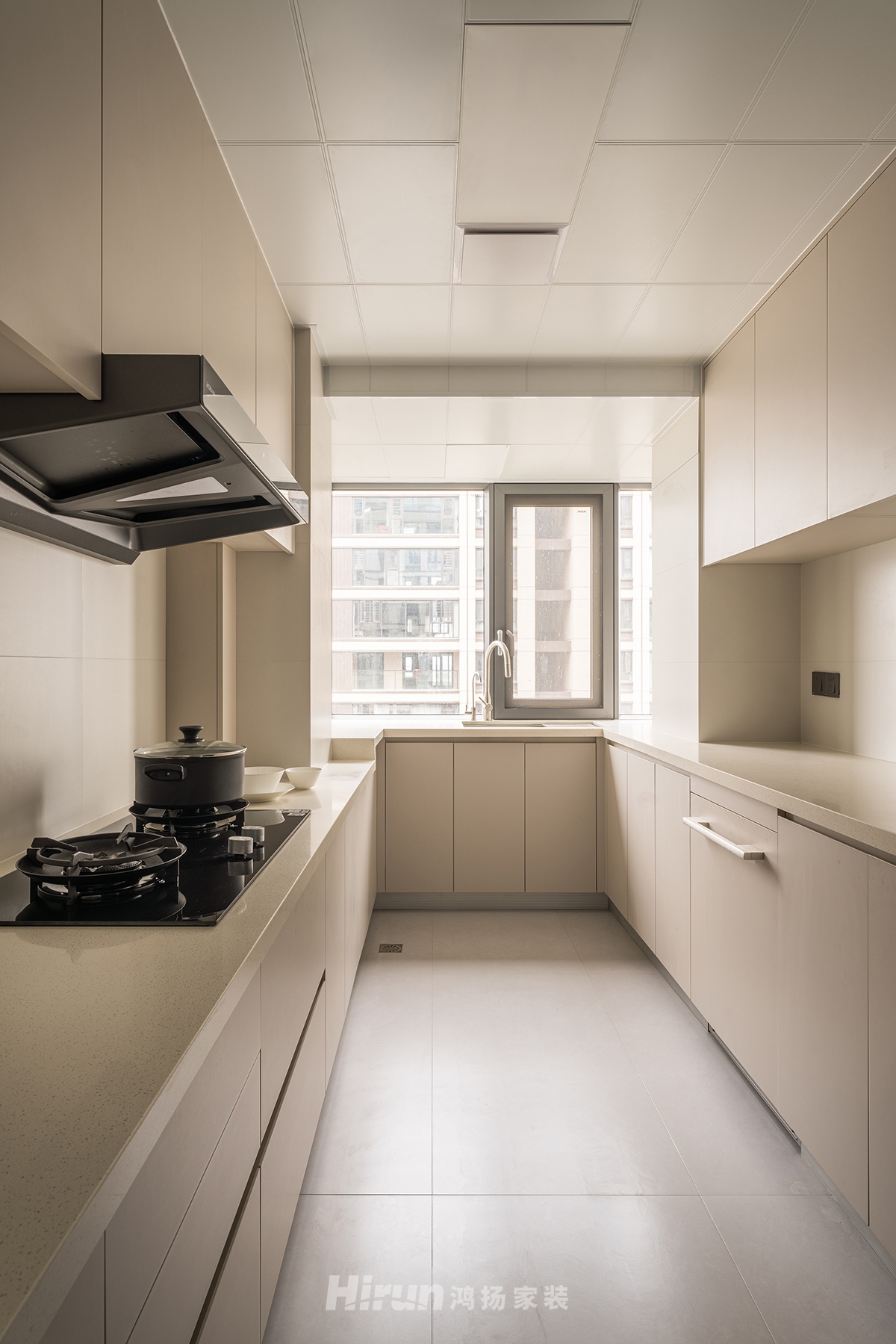 建發(fā)玖洲和璽160㎡新裝飾主義四居室 裝修案例實景圖-1