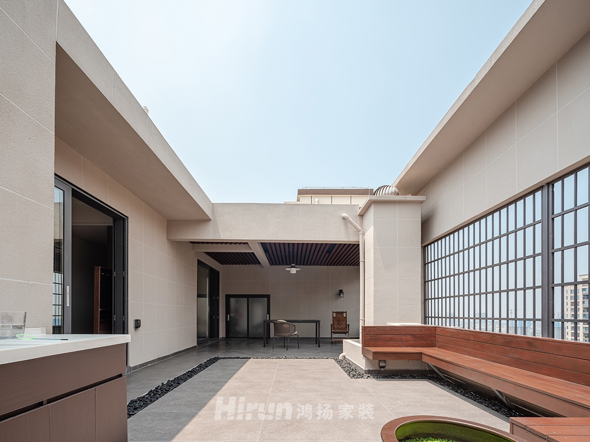 潤和雅郡260㎡復古風潮復式 裝修案例實景圖-5