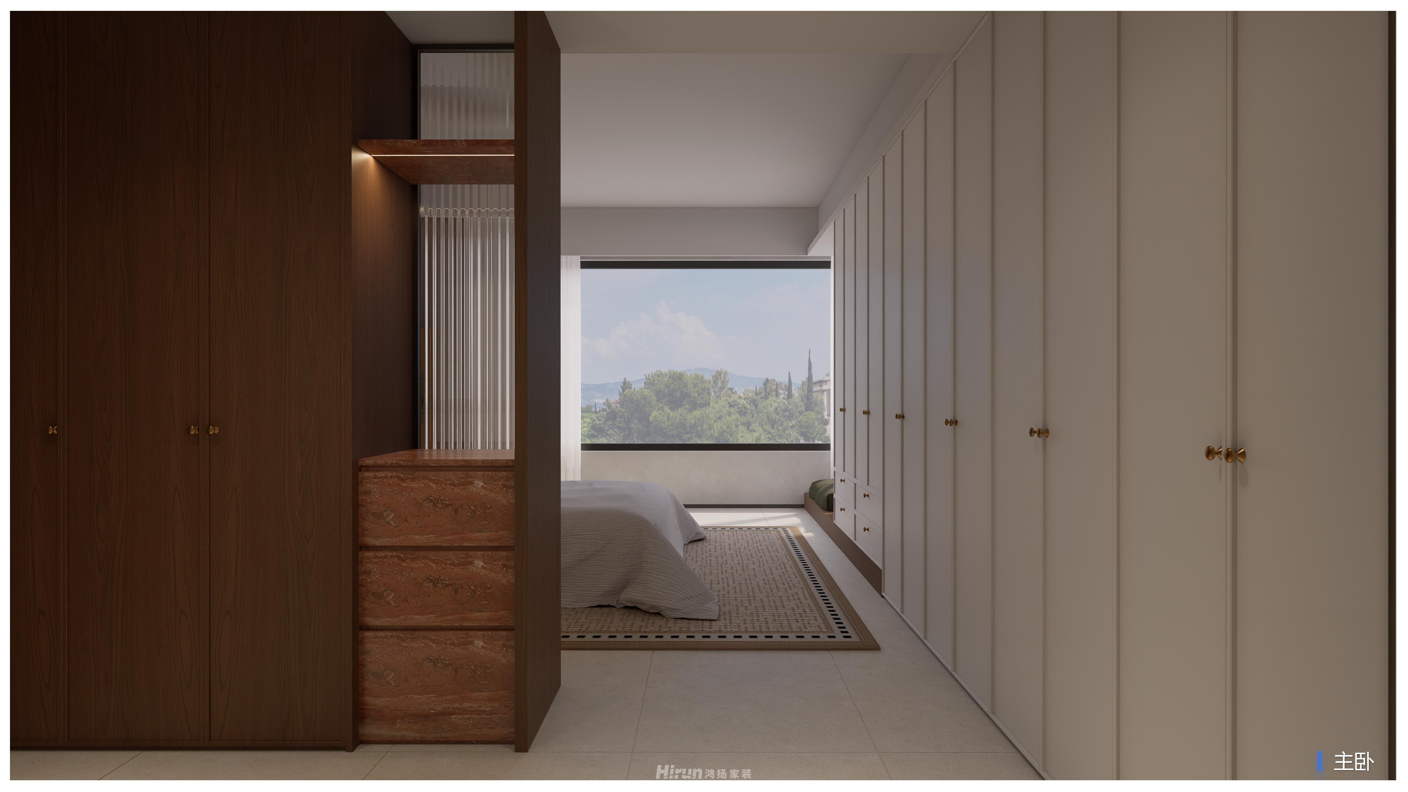 觀山印220㎡復(fù)古風(fēng)潮大平層 裝修案例效果圖-22