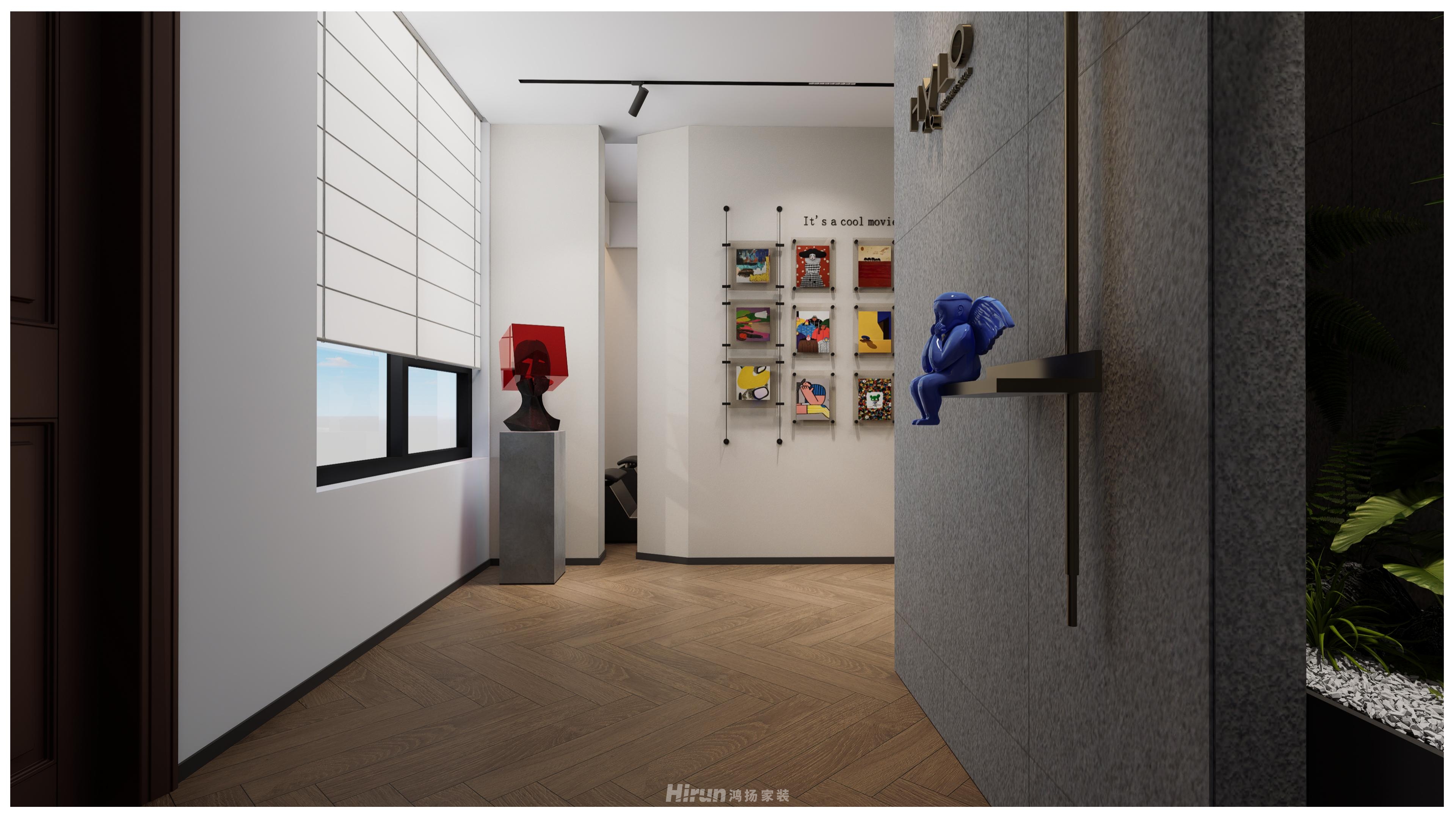 湘江一號280㎡復古風潮大平層 裝修案例效果圖-30