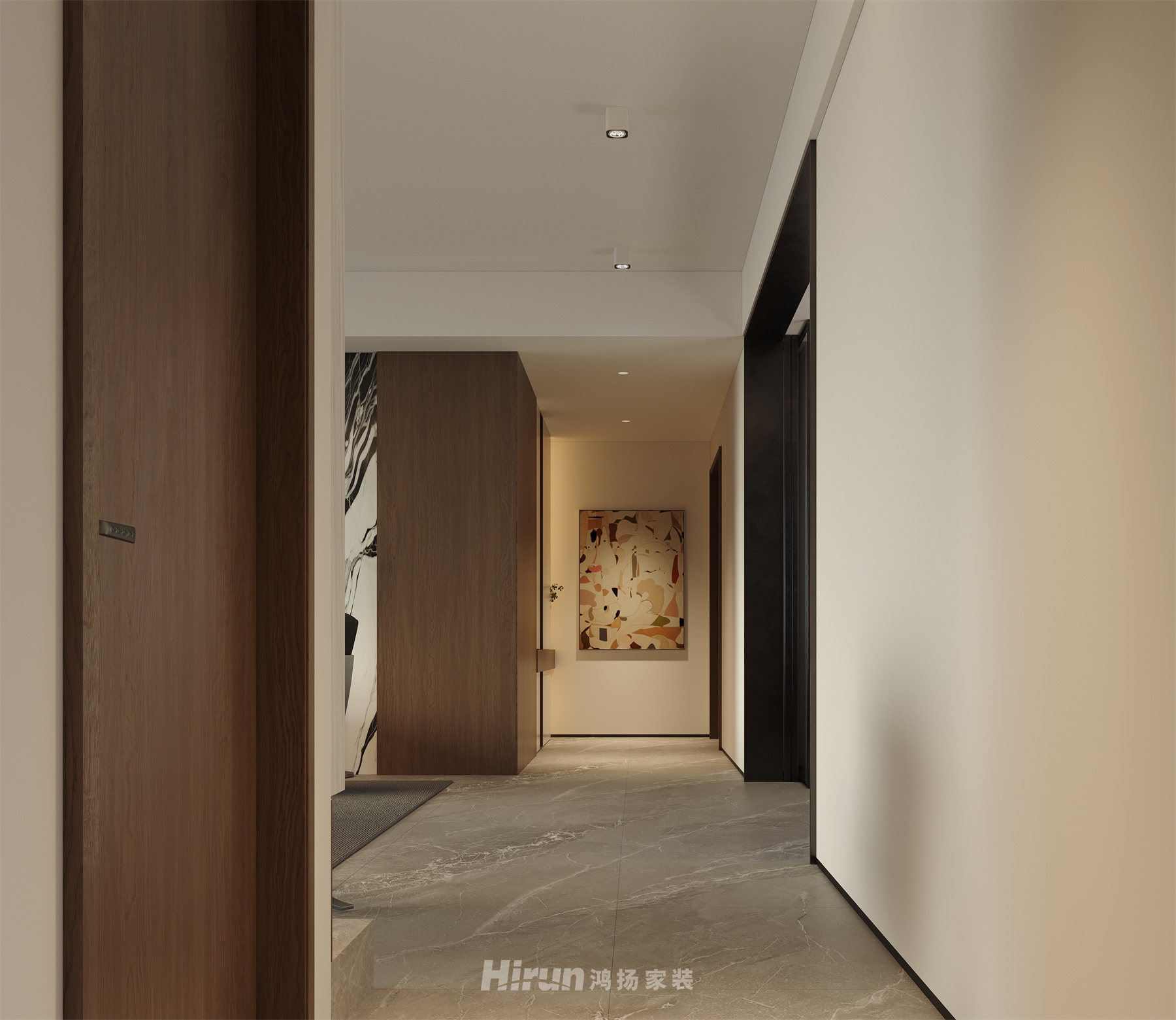 湘府和園210㎡雅致現(xiàn)代大平層 裝修案例效果圖-10