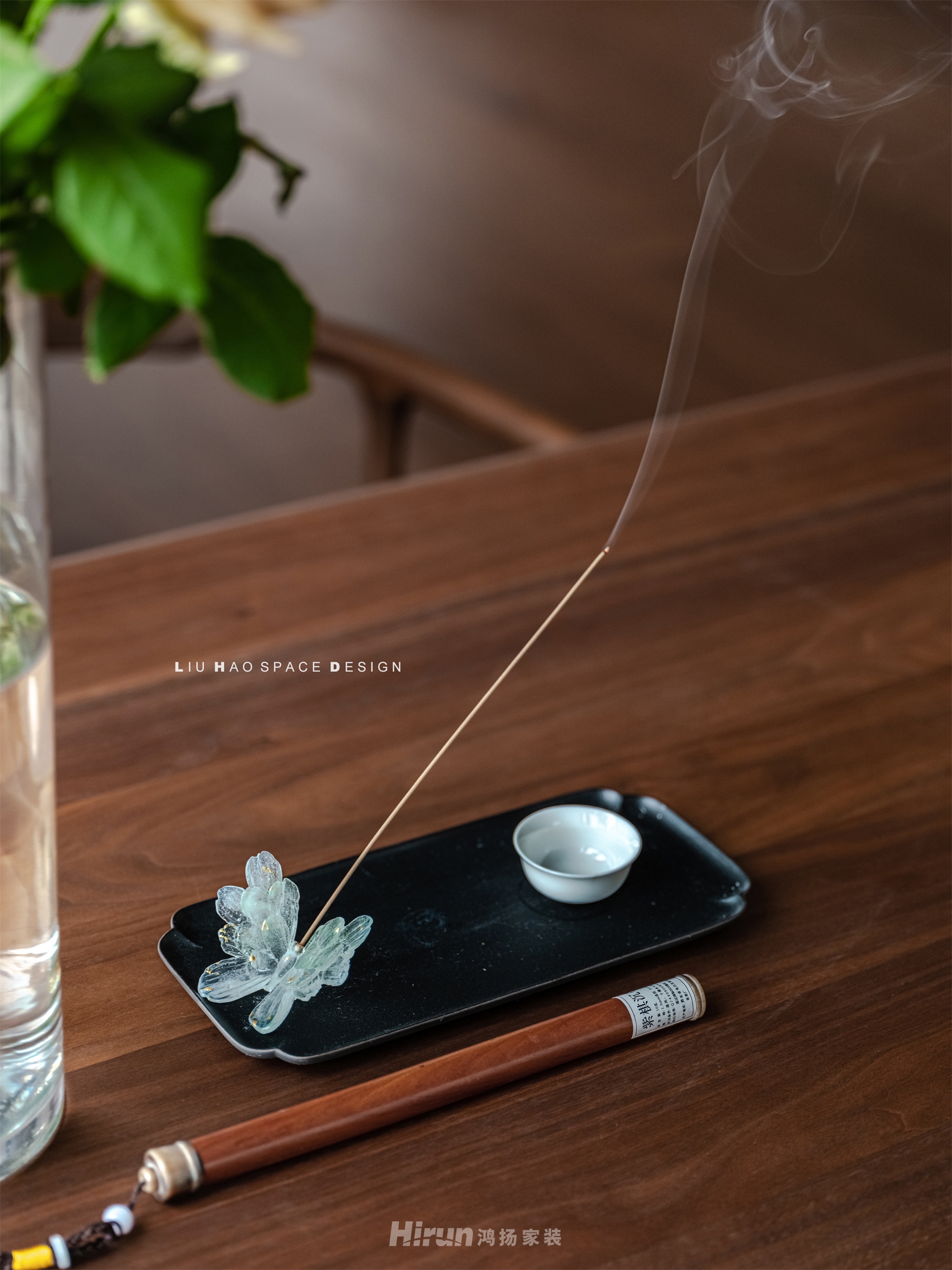 湘江玥180㎡江南印象三居室 裝修案例實景圖-10