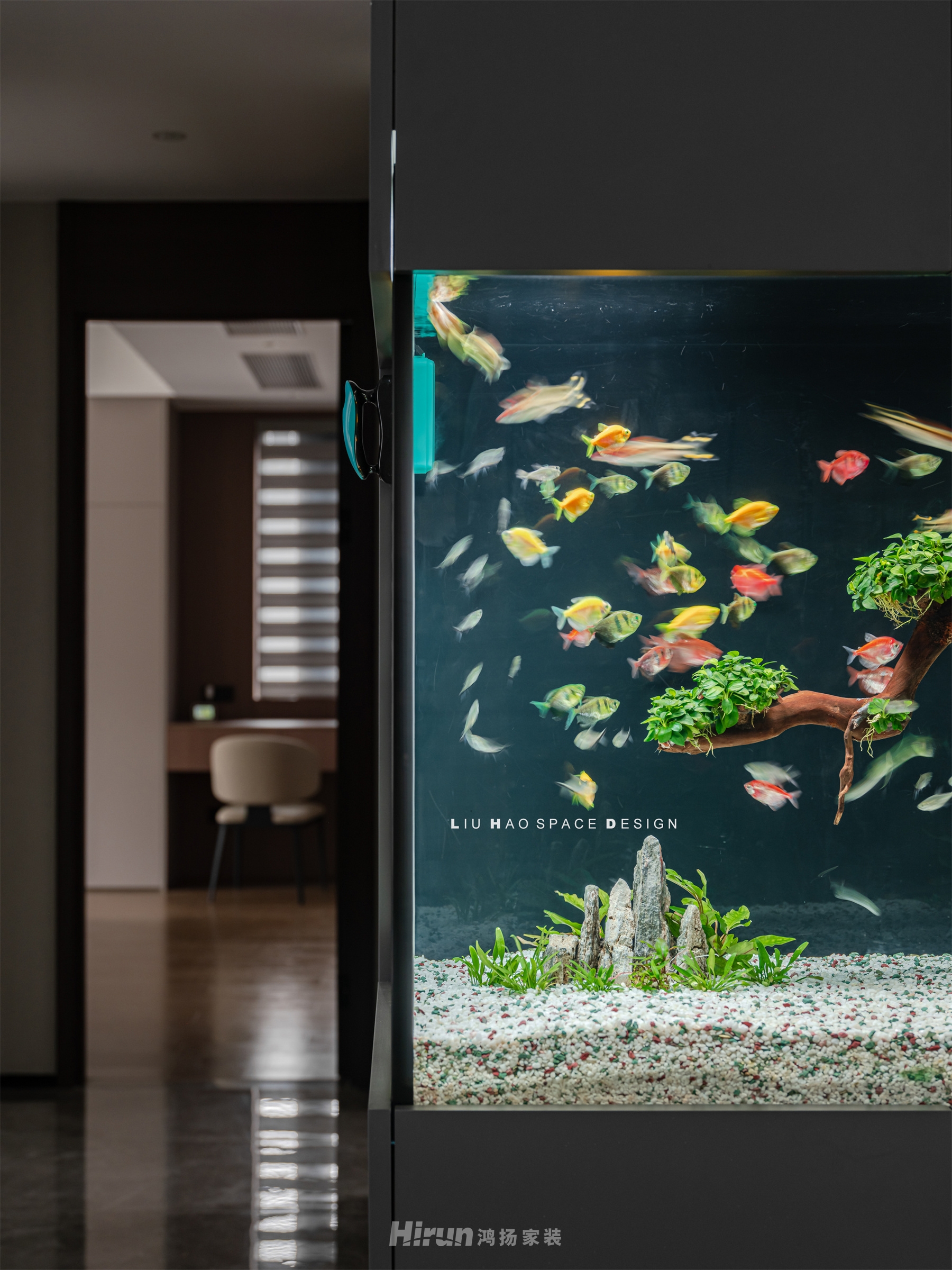 越秀湘江星匯城205㎡雅致現代大平層 裝修案例實景圖-10