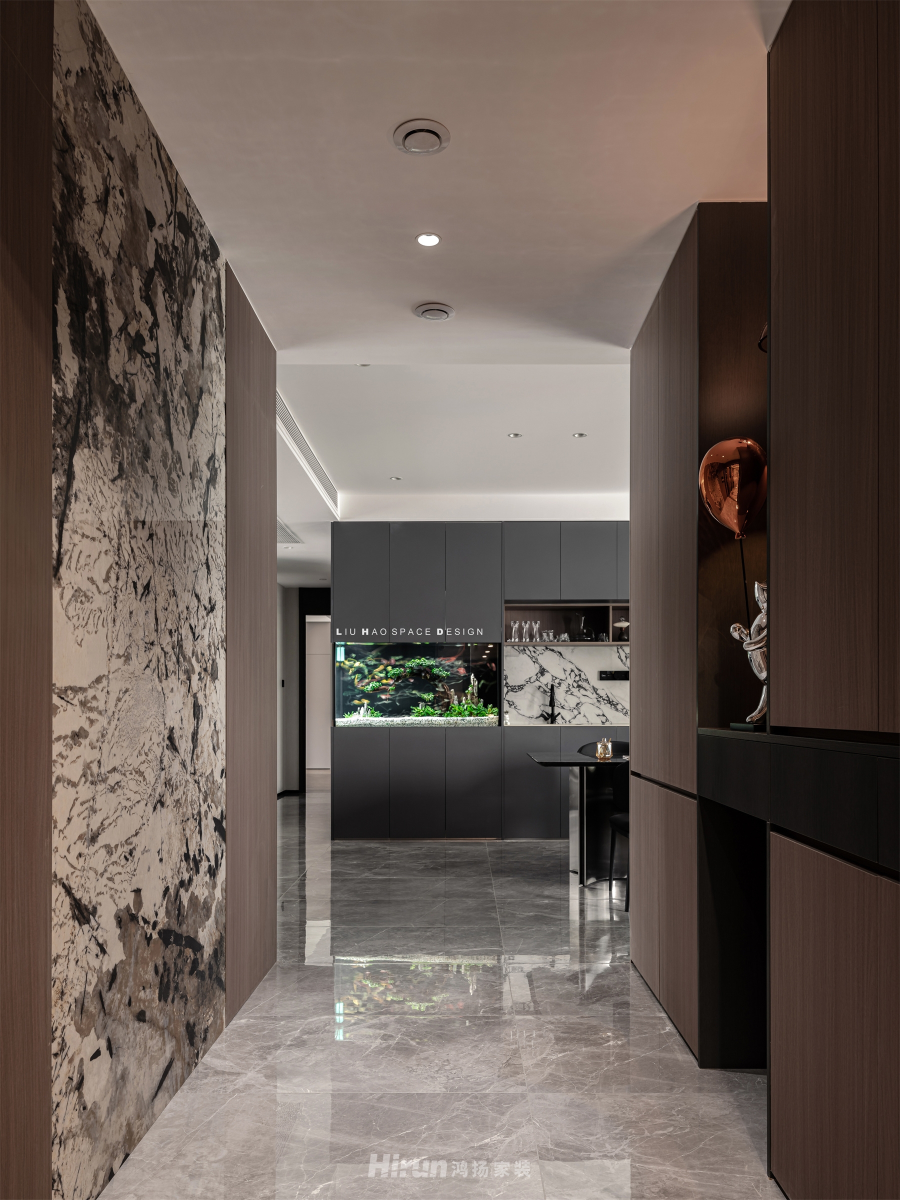 越秀湘江星匯城205㎡雅致現代大平層 裝修案例實景圖-11