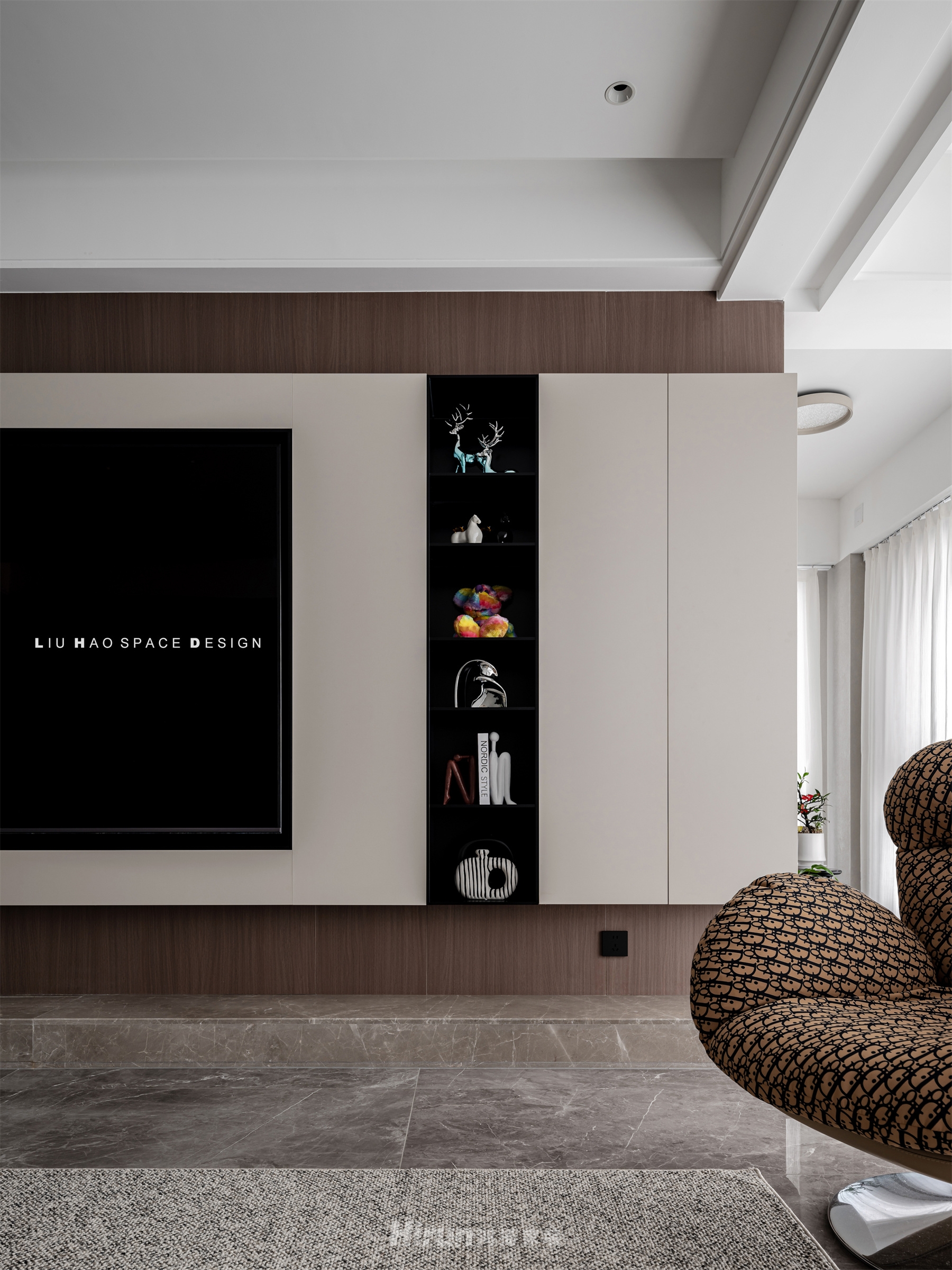 越秀湘江星匯城205㎡雅致現代大平層 裝修案例實景圖-16