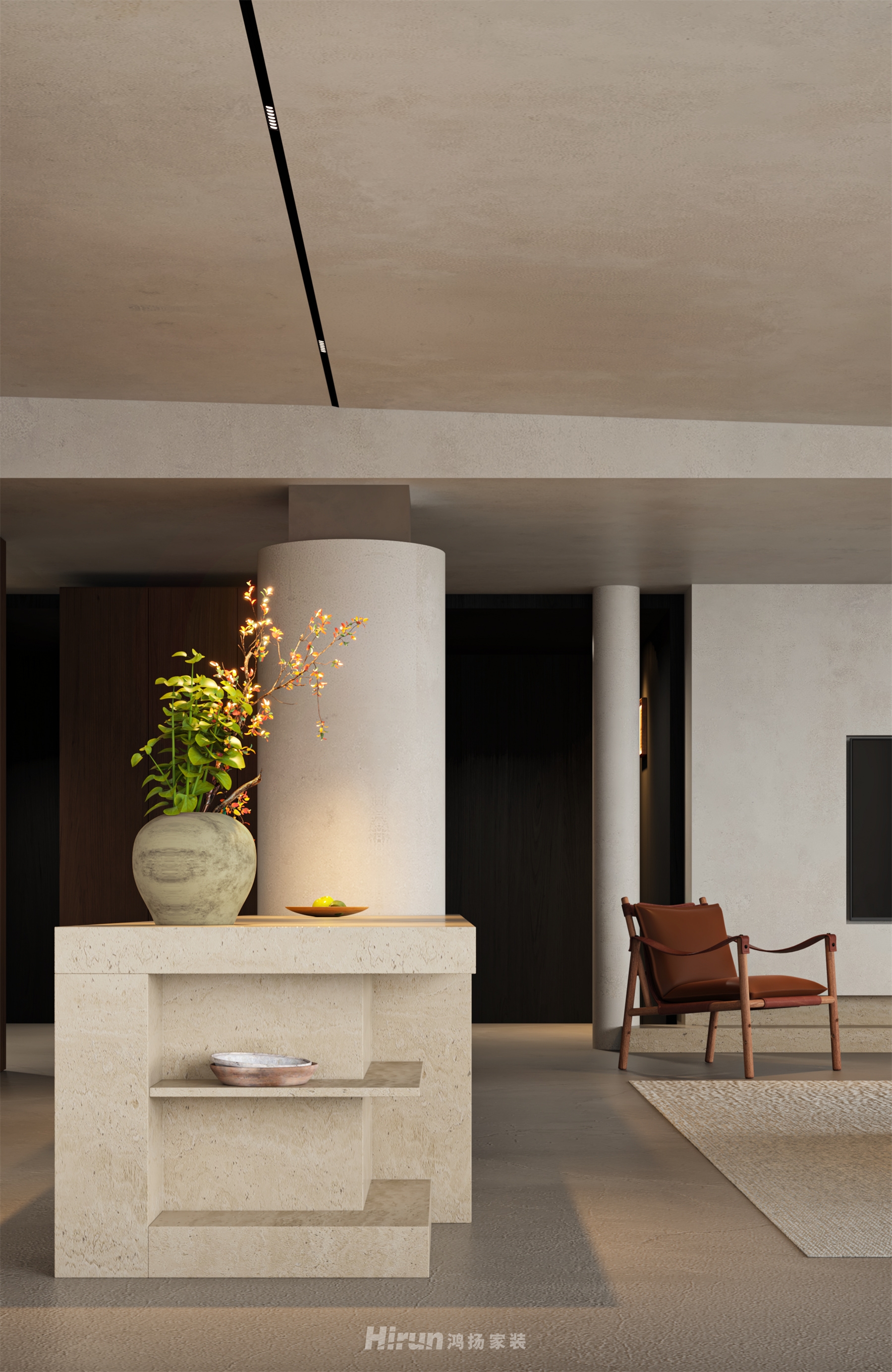 《貳0貳伍》195㎡藝術室界大平層 裝修案例效果圖-10