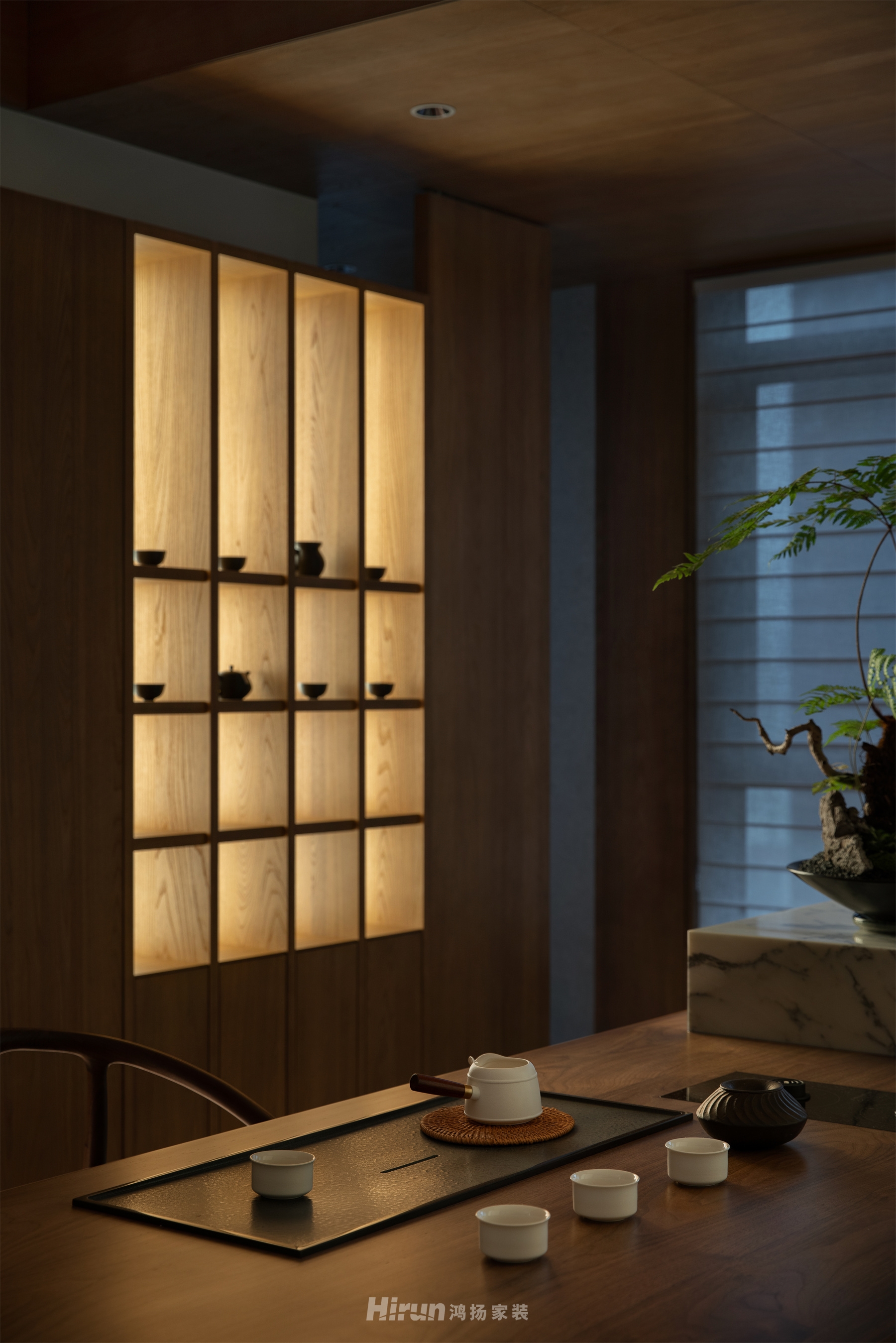 《“間”》120㎡北歐之光三居室 裝修案例實景圖-19