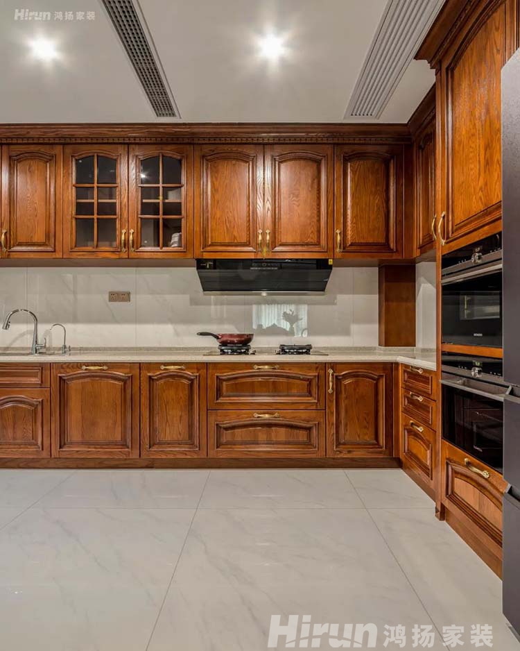 200㎡怎么裝修好看？鴻揚(yáng)家裝美式陽光大平層，高逼格的家美爆了